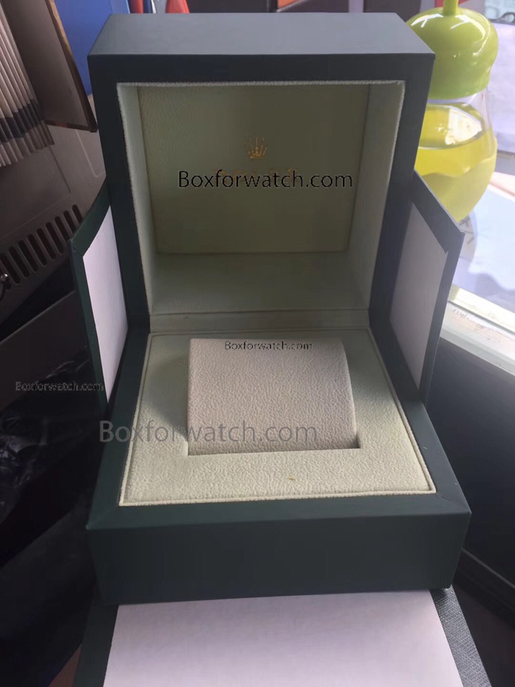 Replica Simple Rolex Green Watch Boxes